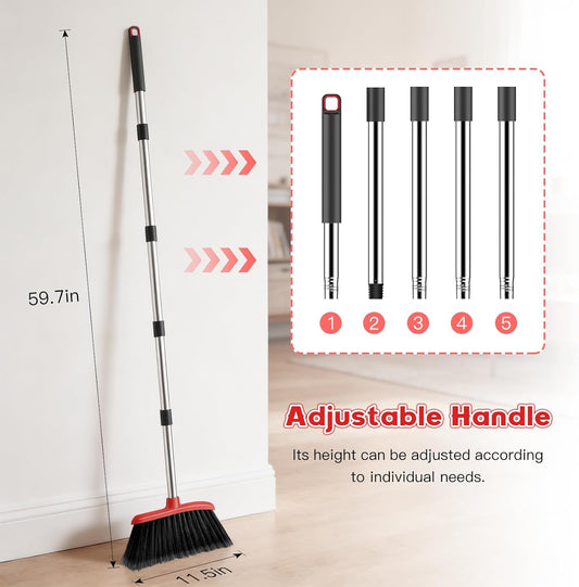 step-on dustpan with rubber lip that seals flush to the floor