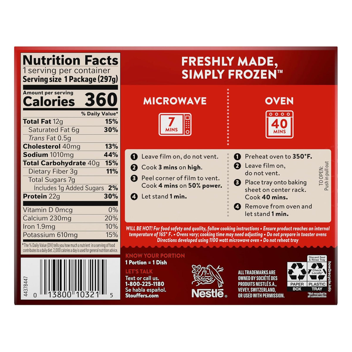 Stouffer's Classic Lasagna With Meat And Sauce – Quick Work-From-Home Dinner Between Meetings