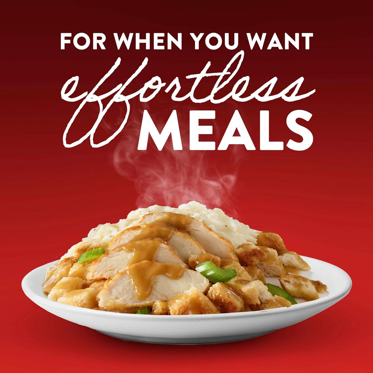 Stouffer's Roast Turkey Frozen Dinner – Family-Style Holiday Flavor Without the Cooking, Single 9.59 oz Tray