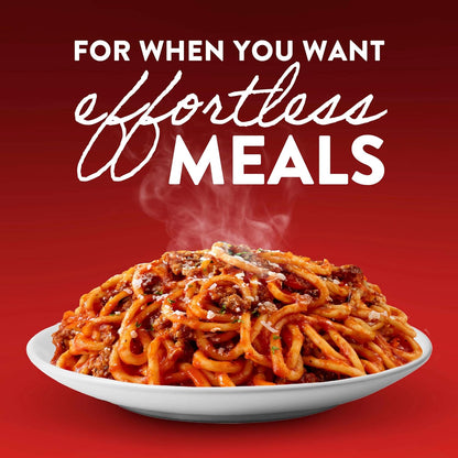 Stouffer's Spaghetti With Meat Sauce Single Serve – Cozy Kitchen Counter Meal That Matches a Warm Home Aesthetic