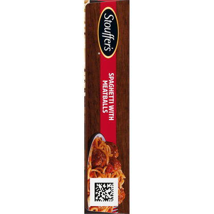 Stouffer's Spaghetti with Meatballs – Kid-Approved Lunch for Picky Eaters, Single-Serve Microwave Meal