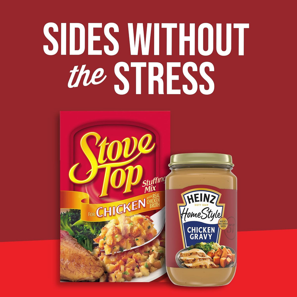 Stove Top Stuffing Mix Chicken Flavor 6 oz – Family-Sized Thanksgiving Side That Pleases Kids and Adults Alike