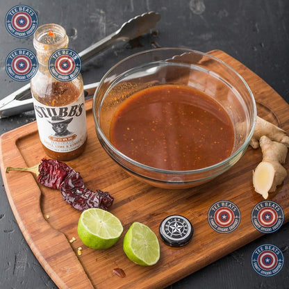 Stubb's Chiles, Lime & Ginger Pork Marinade, 12 oz – One-Bottle Marinade Solution for an Uncluttered Kitchen Pantry