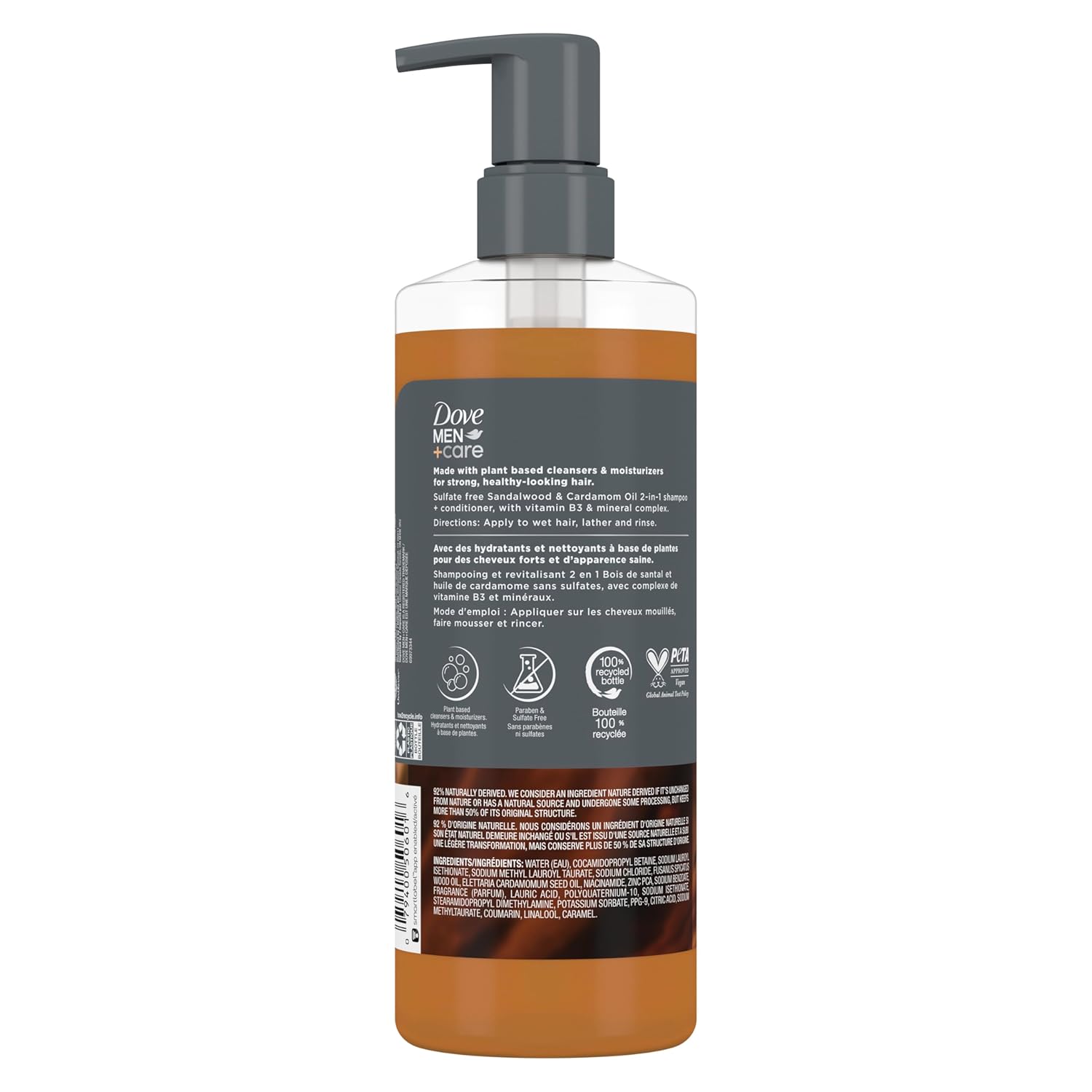 sulfate-free and paraben-free formulation
