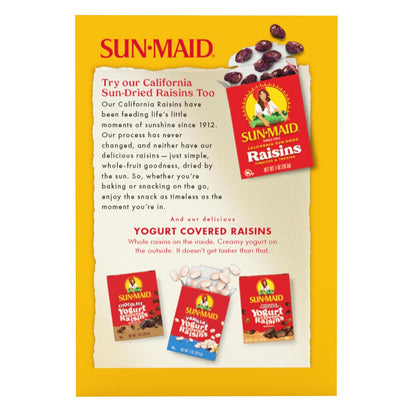 Sun-Maid Golden Raisins 12 oz – Classroom & After-School Snack for Children, Non-GMO Verified