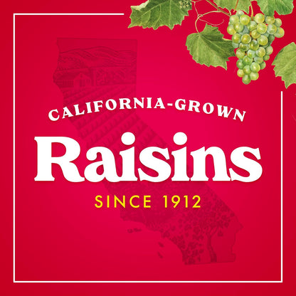 Sun-Maid Vanilla Yogurt Raisins – Thoughtful Hostess Gift for Charcuterie Boards, 6 Single-Serve 1 oz Pouches