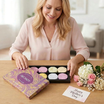 SWCANDY Shower Steamers 8 Scents – Scent Throw Aromatherapy Set for Meditation Corner and Bath Ritual