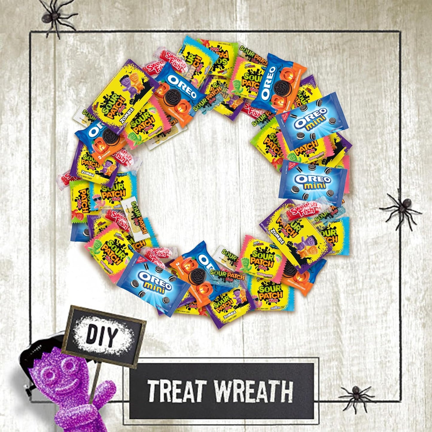 SWEDISH FISH Mini Soft Chewy Candy, 22 Trick or Treat Bags for Kids Halloween Party