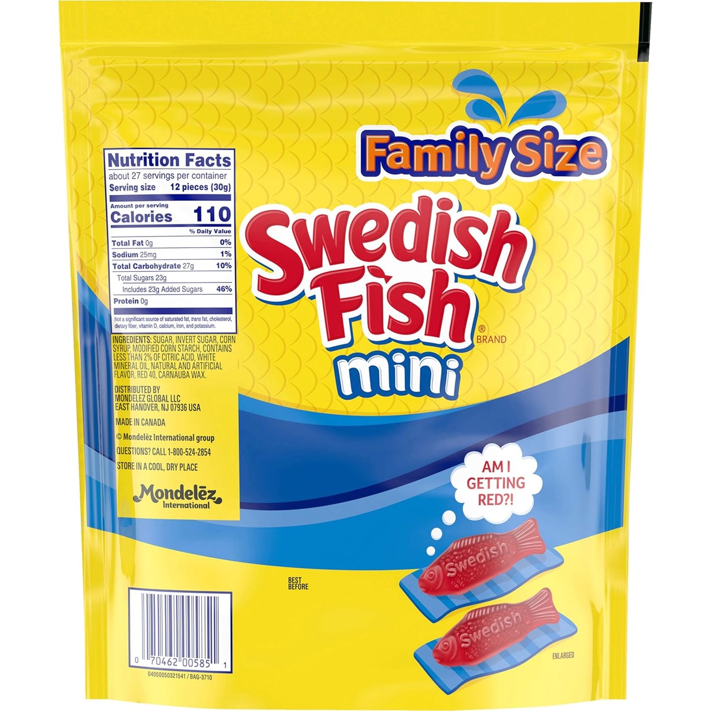 SWEDISH FISH Soft & Chewy Candy Kids Party Favors, 12 Individually Wrapped 3.1 oz Boxes for Birthday Tables