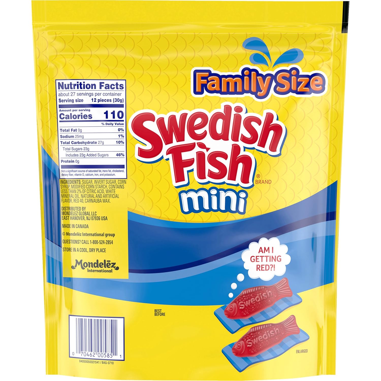SWEDISH FISH Soft & Chewy Candy Kids Party Favors, 12 Individually Wrapped 3.1 oz Boxes for Birthday Tables