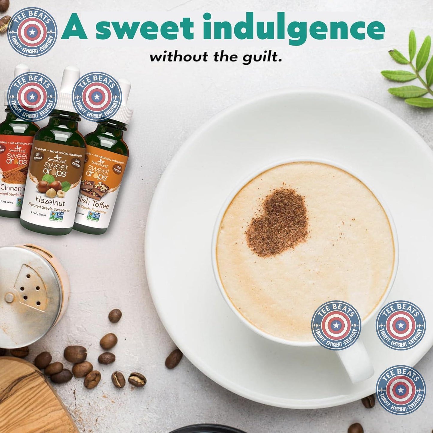 SweetLeaf Sweet Drops Vanilla Creme Stevia – Thoughtful Sugar Free Gift for Mom on Birthday, Mother's Day and Holiday Present Ideas