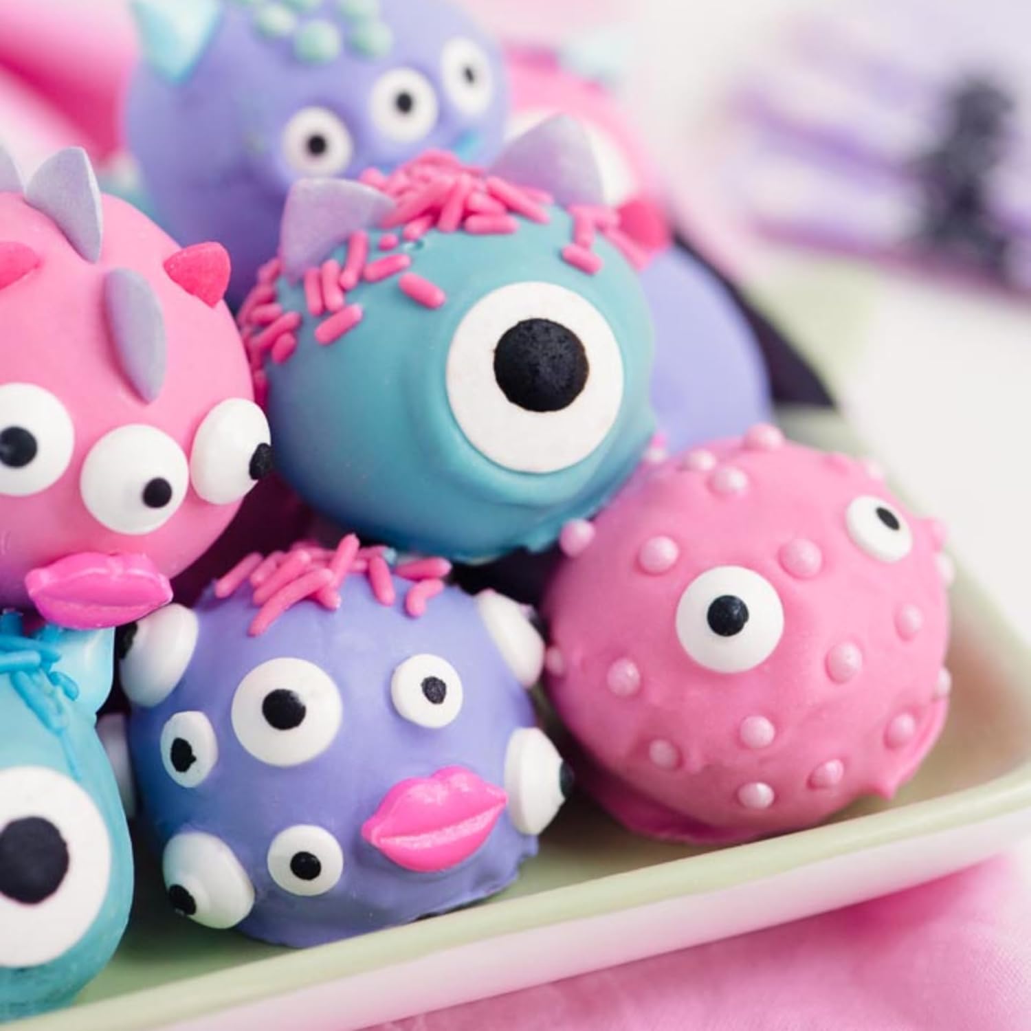 Sweets Indeed Halloween Eyeball Tacklebox – Non-Toxic Edible Eyeball Toppers for School Classroom Treats