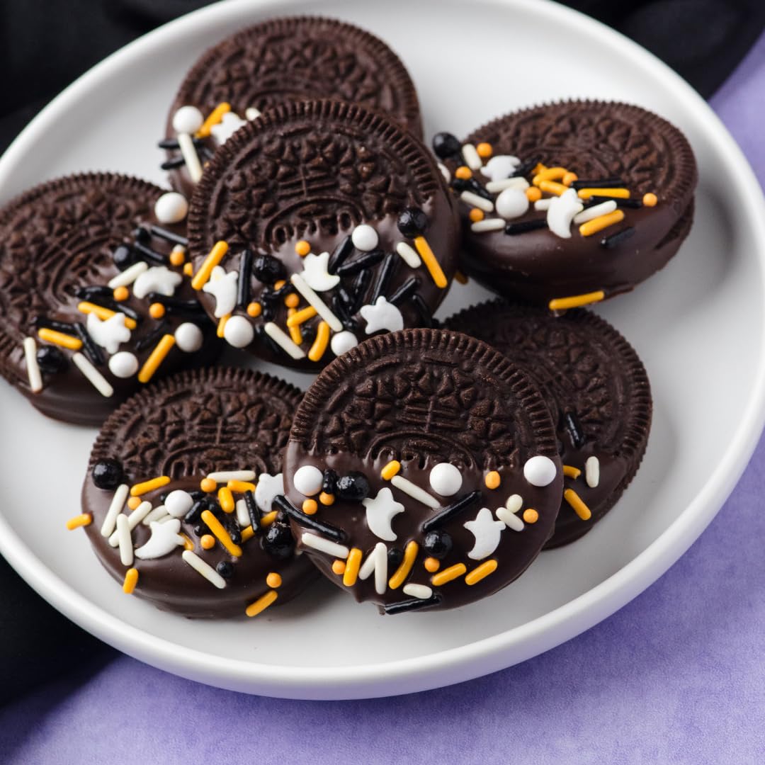 Sweets Indeed Natural Dye Free Halloween Sprinkles – Thoughtful Edible Gift for the Home Baker in Your Life