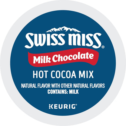 Swiss Miss Milk Chocolate Keurig K-Cup Pods – Cozy Desk-Side Treat for Home Office Focus Breaks