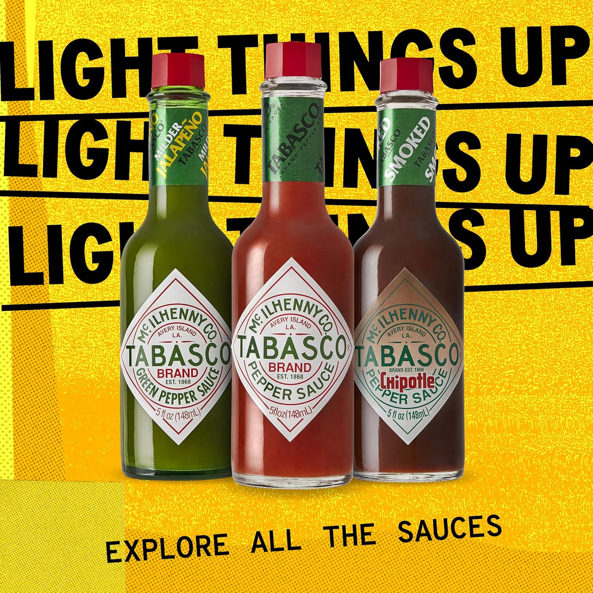TABASCO Habanero Sauce, 5 Fl Oz Premium Glass Bottle, Jamaican-Style Hot Sauce with Habanero, Mango, and Papaya Purées