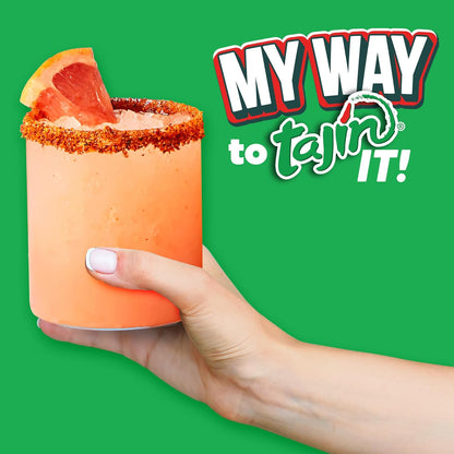 Tajín Clásico Chile Lime Seasoning – Stylish Birthday Gift for Mom, Friends, and Hosts Who Love Mexican Cuisine