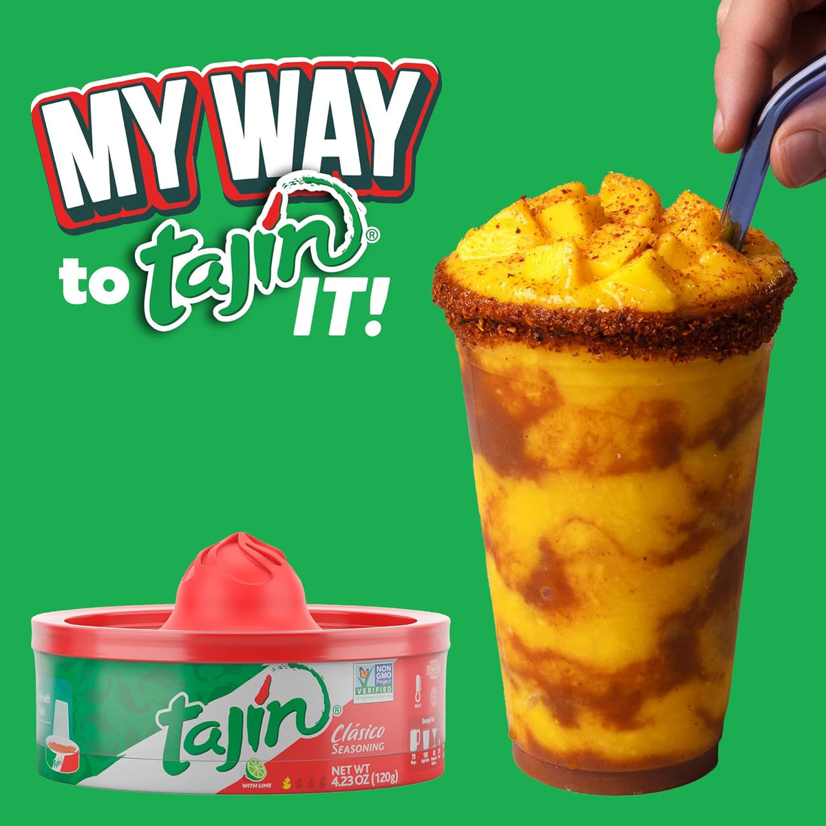 Tajín Clásico Chile Lime Seasoning – Stylish Birthday Gift for Mom, Friends, and Hosts Who Love Mexican Cuisine