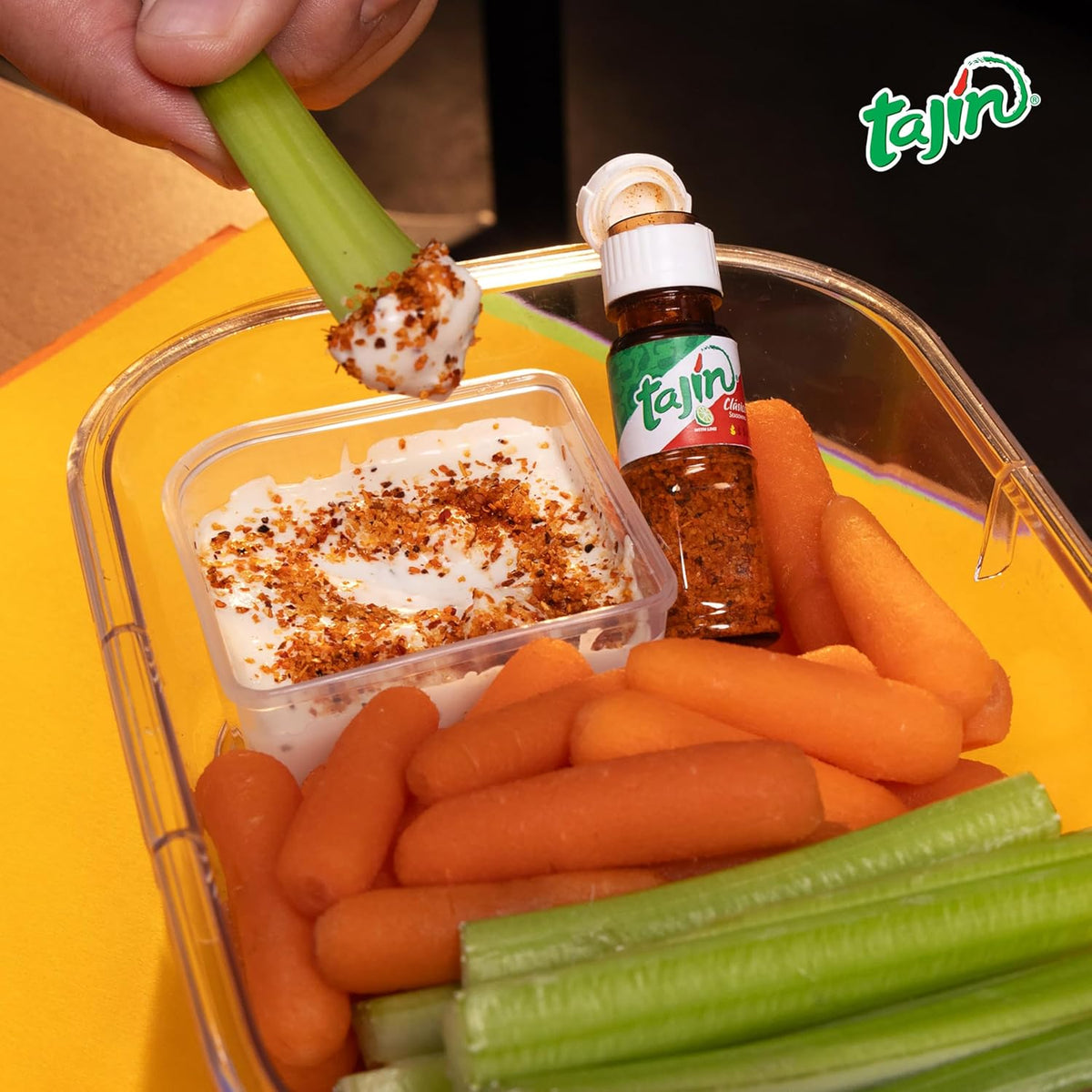 Tajín Clásico Chili Lime Seasoning – Unique Housewarming and Hostess Gift Set, 40 Mini Travel Bottles