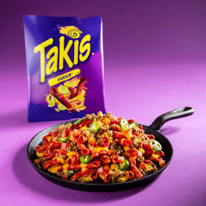 Takis Rolled Chips Assorted Snack Box – After-School Munchies for Teens, Bulk 18-Count Single-Serve Bags