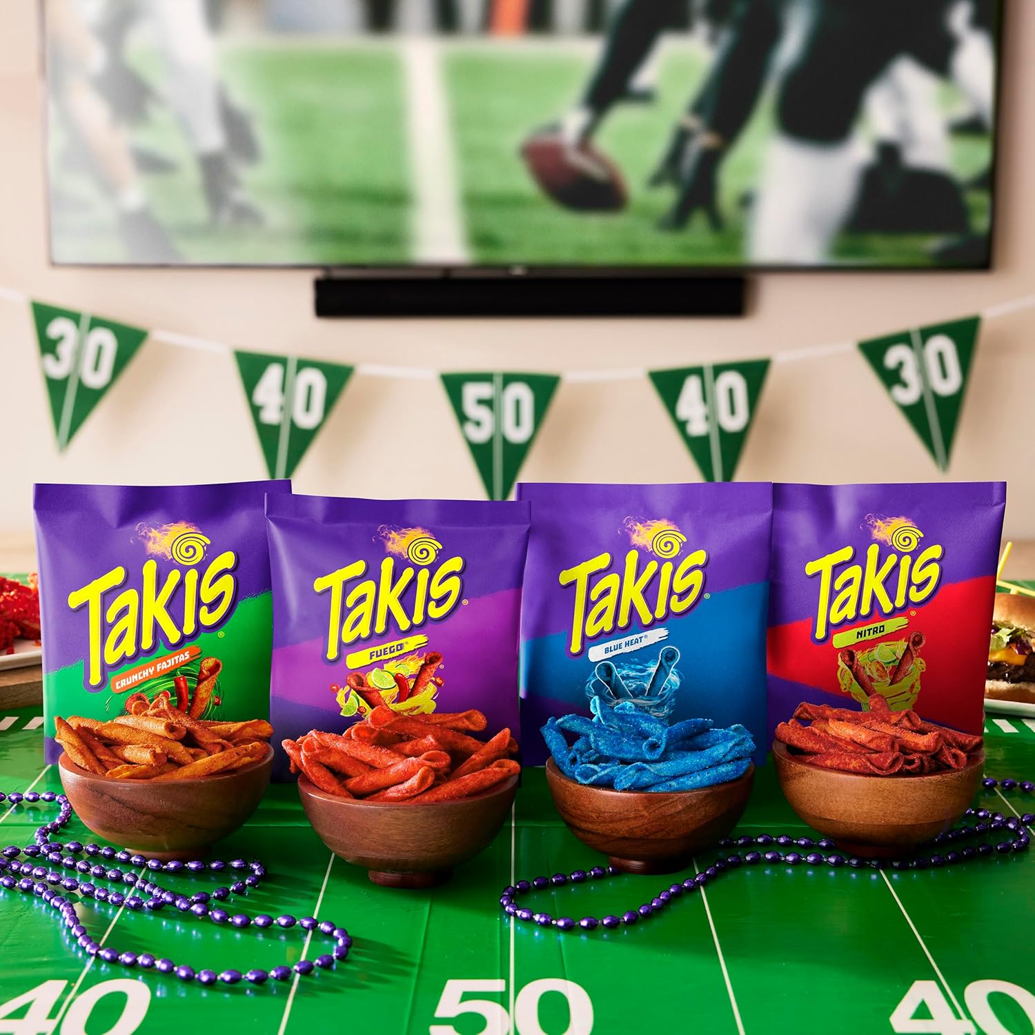Takis Rolled Chips Assorted Snack Box – After-School Munchies for Teens, Bulk 18-Count Single-Serve Bags