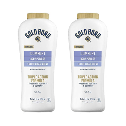 talc-free body powder formula