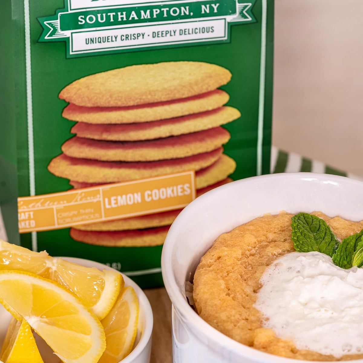 Tate's Bake Shop Thin Lemon Cookies, 7 oz – After-School Snack Pantry Staple, Family-Friendly Sweet Bite