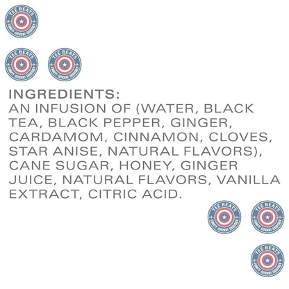 TAZO Chai Latte Concentrate – Thoughtful Birthday Gift for Chai Lovers and Home Entertainers, 32 oz Carton