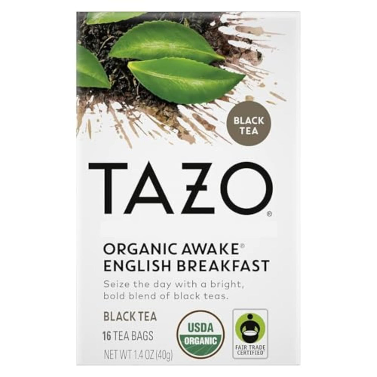 Tazo Organic Awake English Breakfast Black Tea – Bold Black Tea Ritual for Remote Work Mornings