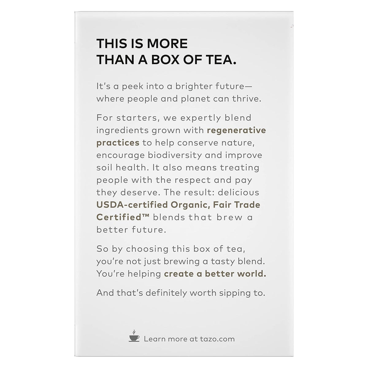 Tazo Organic Awake English Breakfast Black Tea – Bold Black Tea Ritual for Remote Work Mornings