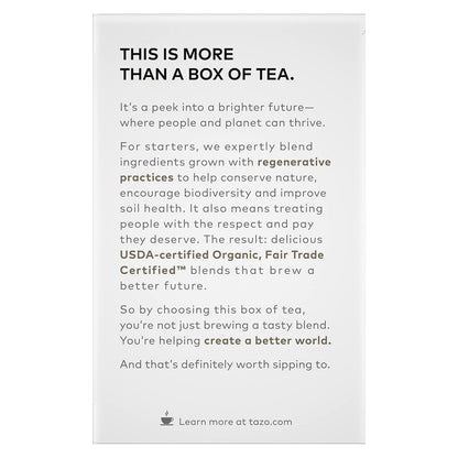 Tazo Organic Awake English Breakfast Black Tea – Bold Black Tea Ritual for Remote Work Mornings