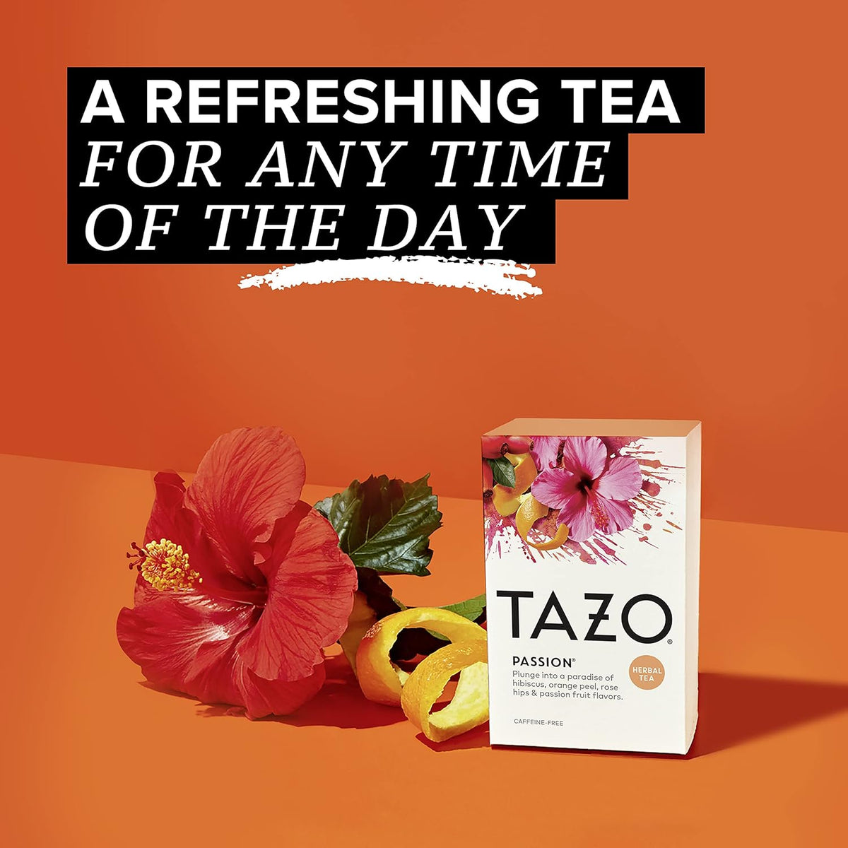 TAZO Passion Herbal Tea – Housewarming Gift Set with Tropical Herbal Tea Bags Inside