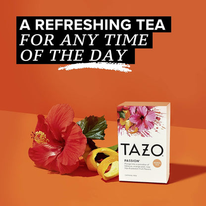 TAZO Passion Herbal Tea – Housewarming Gift Set with Tropical Herbal Tea Bags Inside