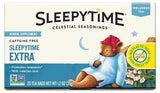 Celestial Seasonings Sleepytime Extra – Gentle Natural Sleep Aid for Sensitive Adults, No Melatonin Side Effects, 6 Pack of 40 Bags
