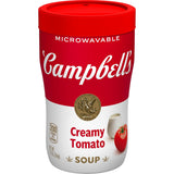Campbell's Sipping Soup Creamy Tomato – Portable Hot Soup for Camping Trips and Tailgate Lunches