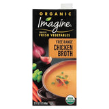 Imagine Organic Free Range Chicken Broth, 32 oz – Low-Fat Hydration Ritual for Wellness-Focused Cooks