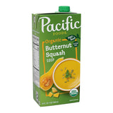 Pacific Foods Organic Butternut Squash Soup – Low-Sodium Plant-Based Bowl for Mindful Eating Routine, 32 oz