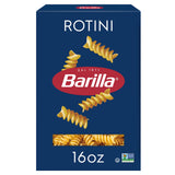 Barilla Rotini Pasta for School Lunch Boxes, Non-GMO Kosher Spiral Pasta Ready in 8 Minutes