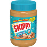 SKIPPY Creamy Peanut Butter Spread for Clean Pantry Organization, Single 28 oz Jar