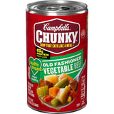 Campbell's Chunky Old Fashioned Vegetable Beef Soup, 18.8 Oz Can – Easy Family Lunch on Chilly Weekends with the Kids
