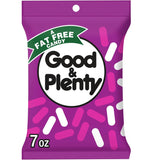 Good & Plenty Licorice Candy – Lunch Box Snack for Kids, Fat-Free Candy Coated Pieces