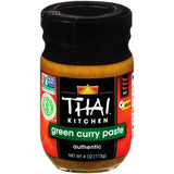 Thai Kitchen Gluten Free Green Curry Paste, 4 oz — No Added Sugar Thai Paste for Restricted Diets