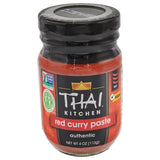Thai Kitchen Gluten Free Red Curry Paste, 4 oz — Allergen Friendly Flavor Base for Clean Eating Routines