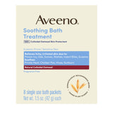 Aveeno Oatmeal Bath Soak Packets – Portable Poison Ivy & Sunburn Relief After Hiking & Yard Work