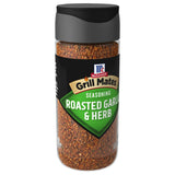 McCormick Grill Mates Roasted Garlic & Herb Seasoning Tailgate and Campsite Dry Rub for Grilled Meats