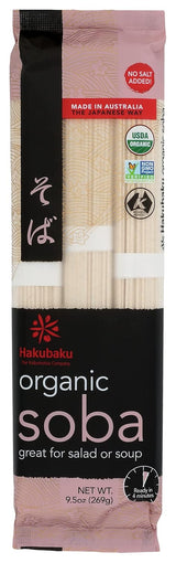 Hakubaku Organic Soba – Clean-Ingredient Noodles for Diabetes-Friendly Weeknight Meals