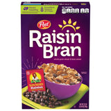 Post Raisin Bran Cereal – Kosher-Certified Whole Grain Breakfast You Can Trust for Your Family, 16.6 oz