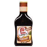Lawry's Teriyaki With Pineapple Juice Marinade – Backyard BBQ Glaze for Grilled Chicken and Veggies, 12 fl oz