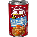 Campbell's Chunky Soup Hearty Bean with Ham 19 oz - Thoughtful Care Package Gift for College Students