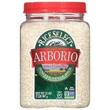 RiceSelect Arborio Rice for Italian Risotto, Family-Friendly Gluten-Free Rice for Kid-Approved Sunday Dinners, 32-Ounce Jar