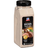 McCormick Premium Brown Gravy Mix 21 oz – Wholesome Pantry Staple for Clean-Ingredient Sunday Dinners